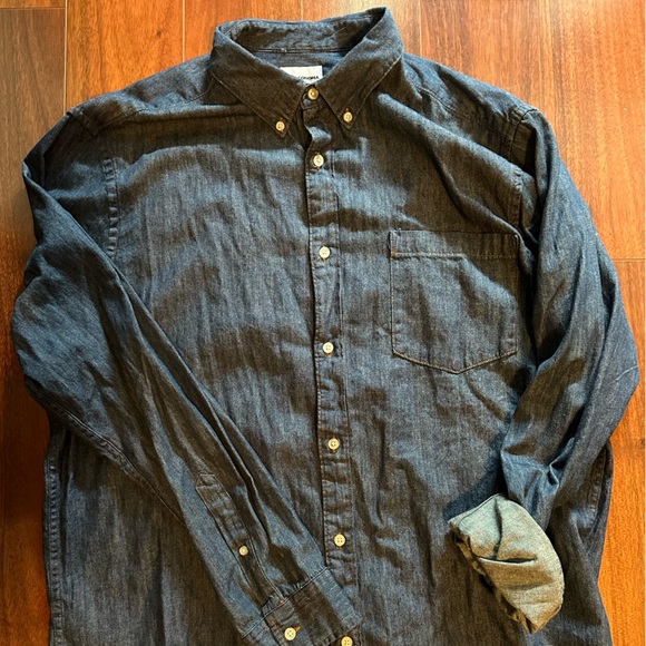 Sonoma Denim Button Down Shirt - Picture 3 of 3